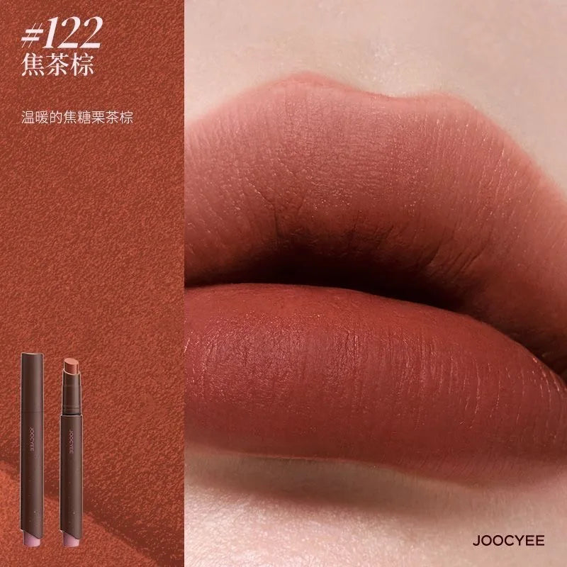 Joocyee Powder Mist Lipstick Pen Lipstick Velvet  Matte Lipstick Long Lasting Waterproof Makeup Lipgloss Sexy Plumper Lip Mud
