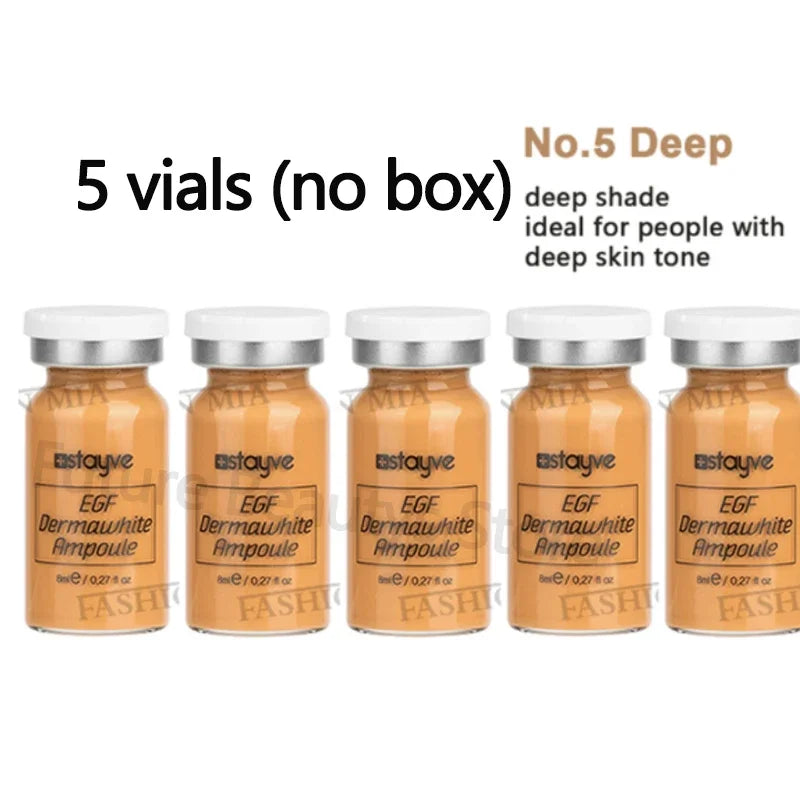 Korea Stayve 8ml BB Cream Glow Ampoule Kit Hyaluronic Moisturizing Foundation Cream For Men and Women Beauty Skin Care