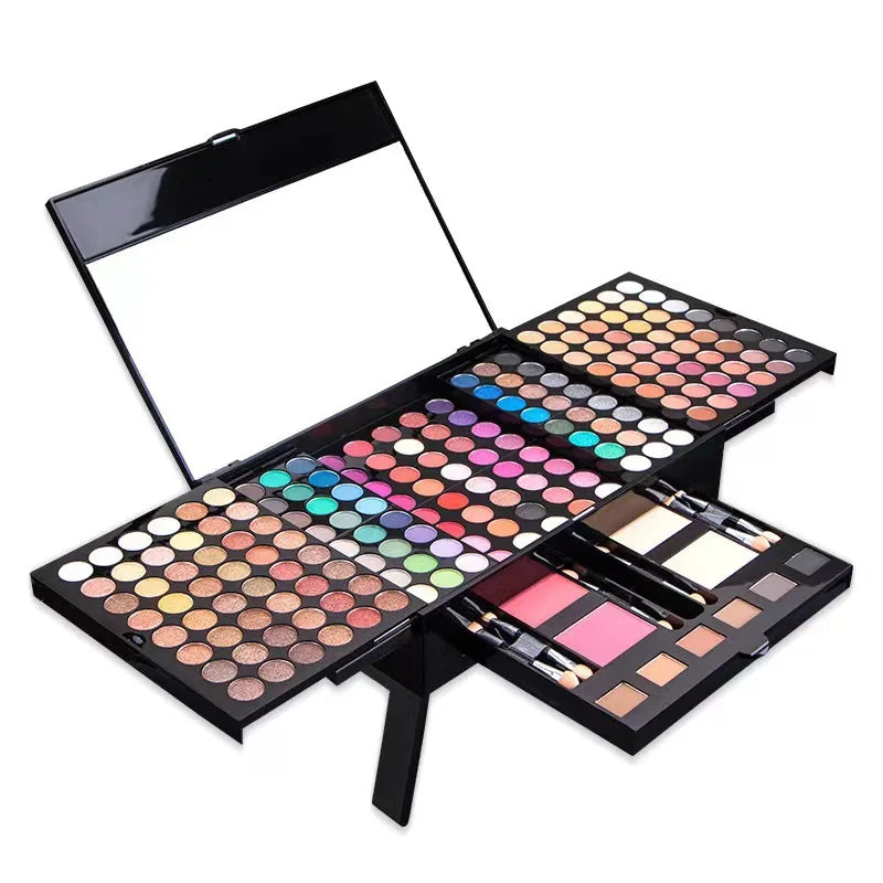 194 Color Makeup Pallet Professional All in On Makeup Kit for Women Eyeshadow Lipstick Blush Eyeliner Concealer Highlight Powder