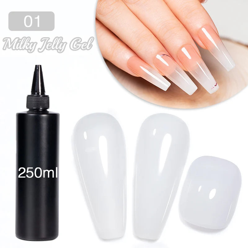 BOZLIN 1KG Super Shinny Top Coat UV Base Gel Polish Matte Top Coat Reinforce Gel Long Lasting Shinning Soak Off Nail Art Varnish