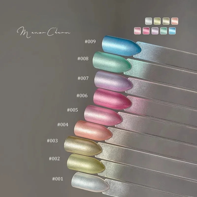 Solid-State Pearlescent Pat Paint Gel Nail Polish Gradient Paintting Glue Semi-permanent Varnish Painting UV Gel Nail Polish