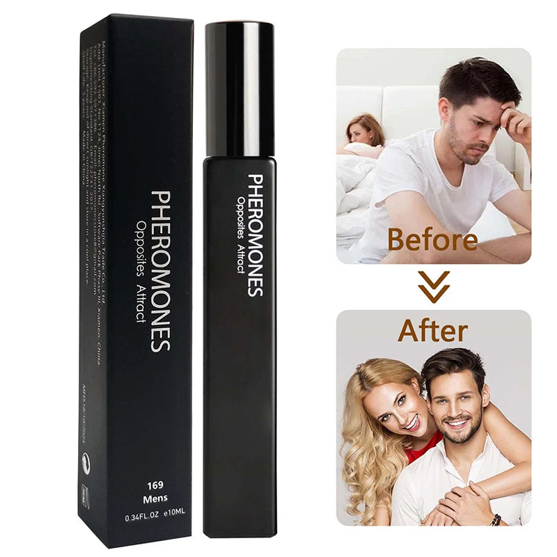 Pheromone Perfume for Men – Attract women, enhance charm and confidence, long-lasting fragrance, using unique pheromone formula.