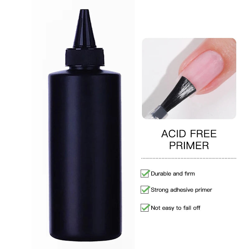 1KG Shiny No Wipe Top Coat UV Base Gel Polish Matte Diamond Top Primer Nail Prep Dehydrate  Long Lasting Gel Refill Package