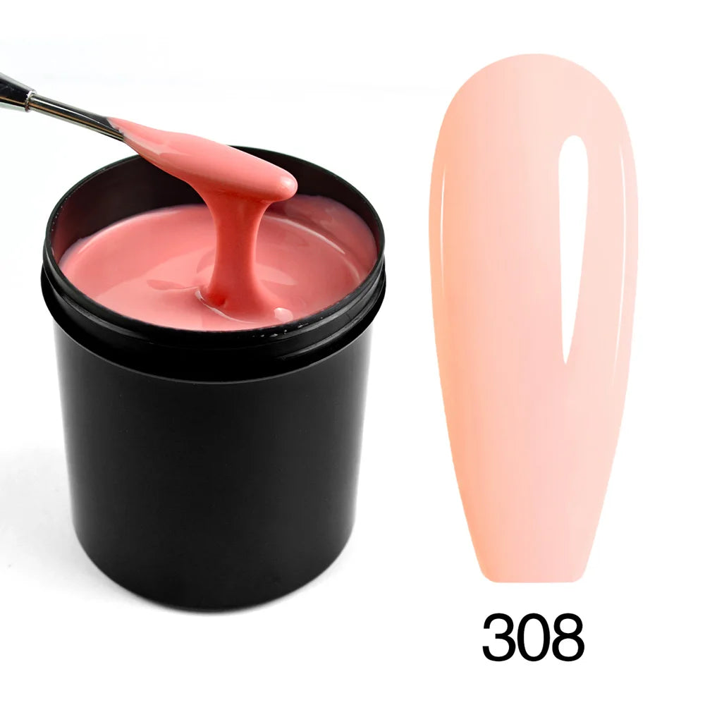 225g Venalisa Camouflage Refillment Gel Soak Off UV LED Builder Extension Jelly Gel Fast Construction Building Nail Gel Polish