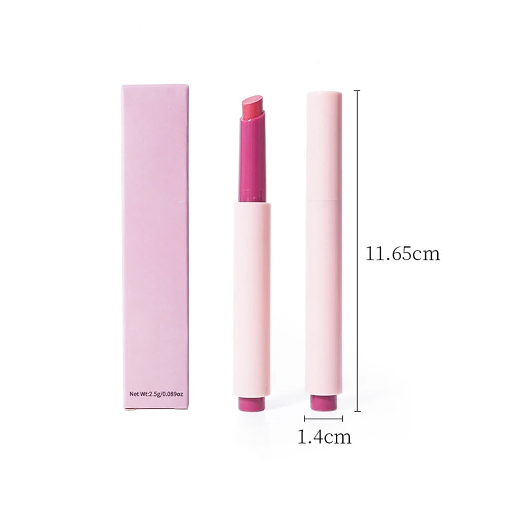 2.5g Private Label 6-color Lipstick Pen Custom Bulk Press-on Waterproof Non-fading Pop-lip Mirror Glaze Water Gloss Makeup Vegan