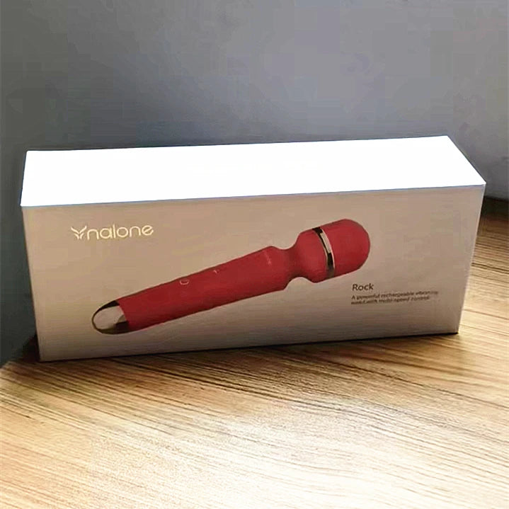 Nalone Powerful Vibrator 3 Nozzles USB Recharge Magic Wand
