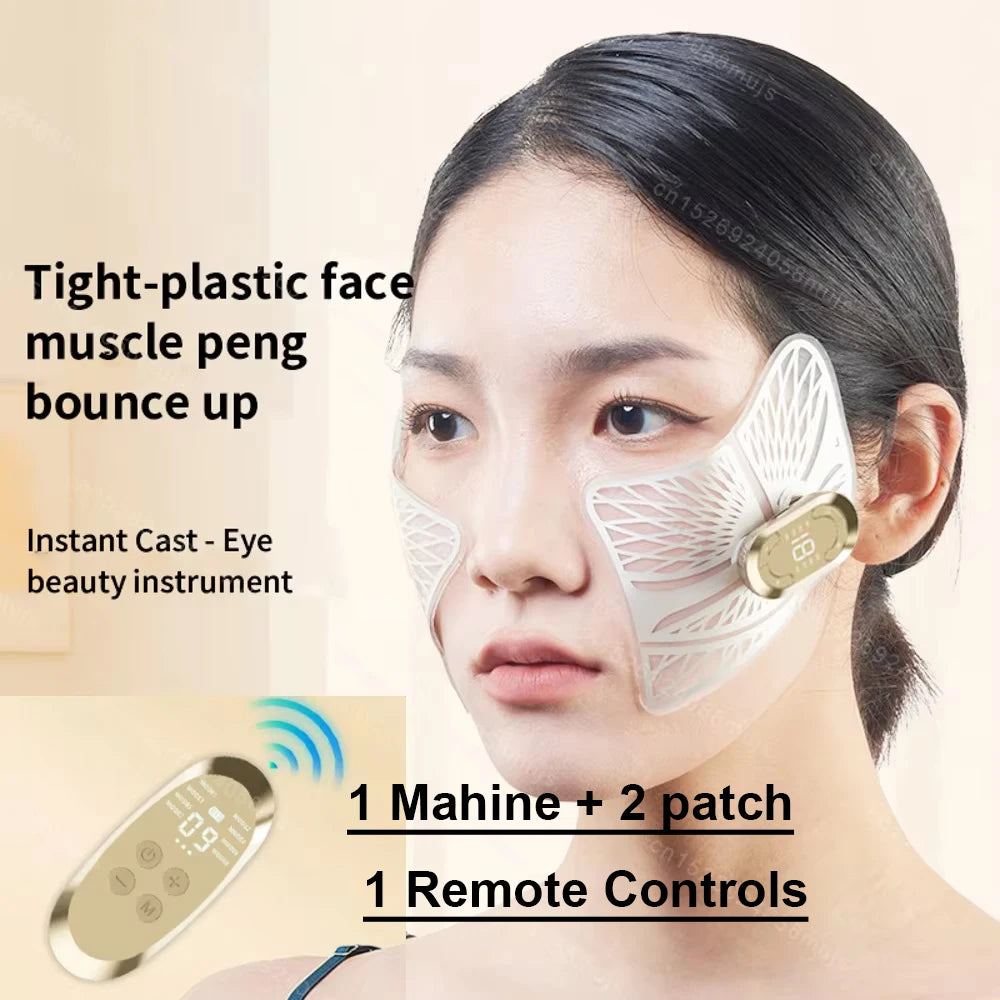 EMS Face Eye Massager Electric Muscle Stimulator Facial Massagers Beauty Eyes Facial Lifting Fatigue Relief  Skin Care
