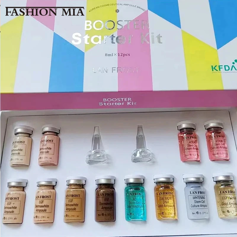 Korea 8ml BB Cream Glow Starter Kit Peptides/Niacinamide Foundation Cream Sunscreen Moisturizing Cream Facial Skin Care