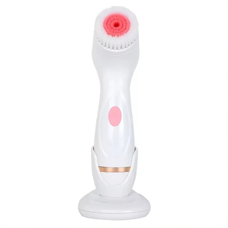 Electric portable Rotary Deep Cleaning 3-in-1 Multi-function waterproof Usb Cleaner Beauty tool Cleanser Brush