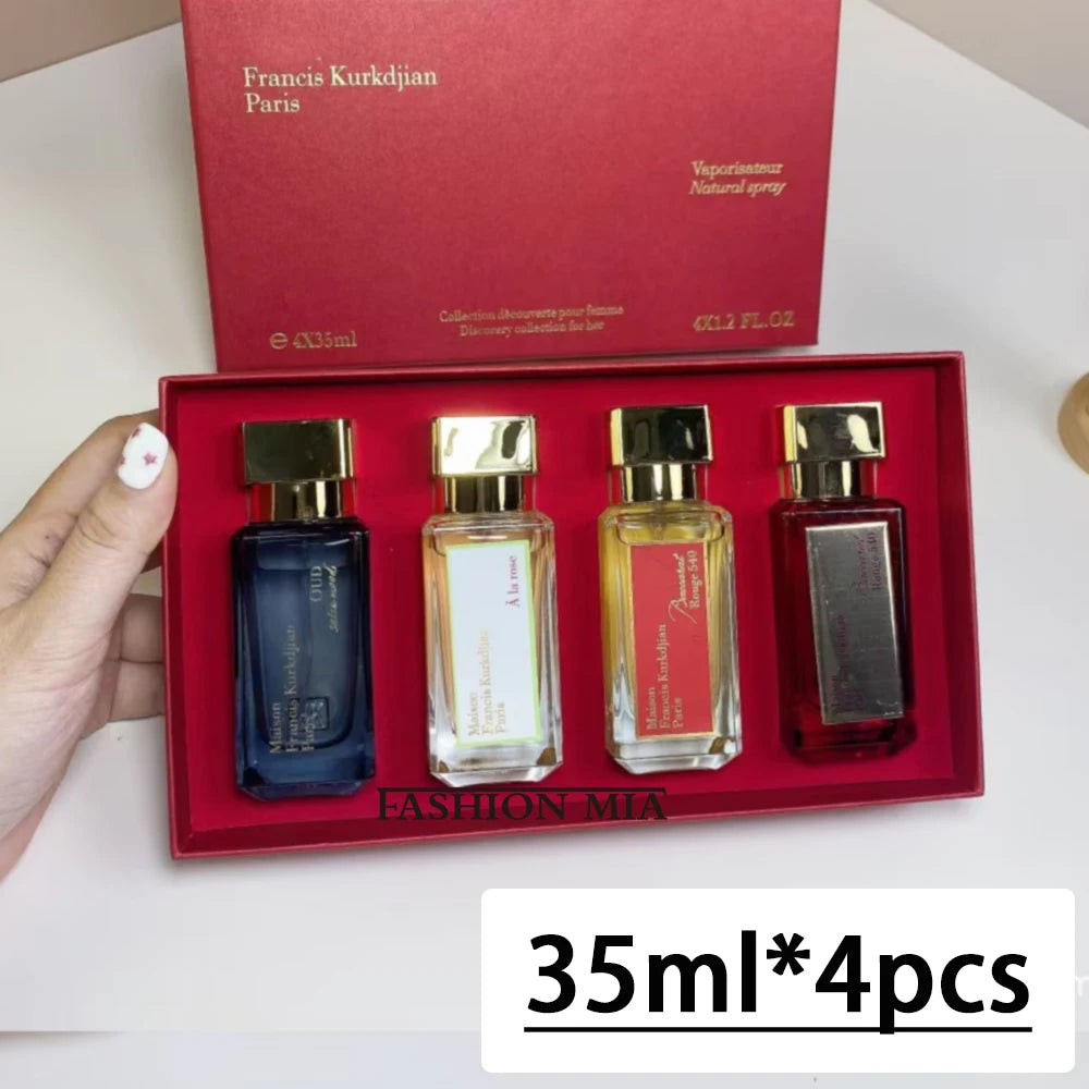 4pcs Original Brand Perfume for Women Men Lasting Fragrance Sexy Lady Attractive Aroma Cologne Parfum Paris Secret Perfumes