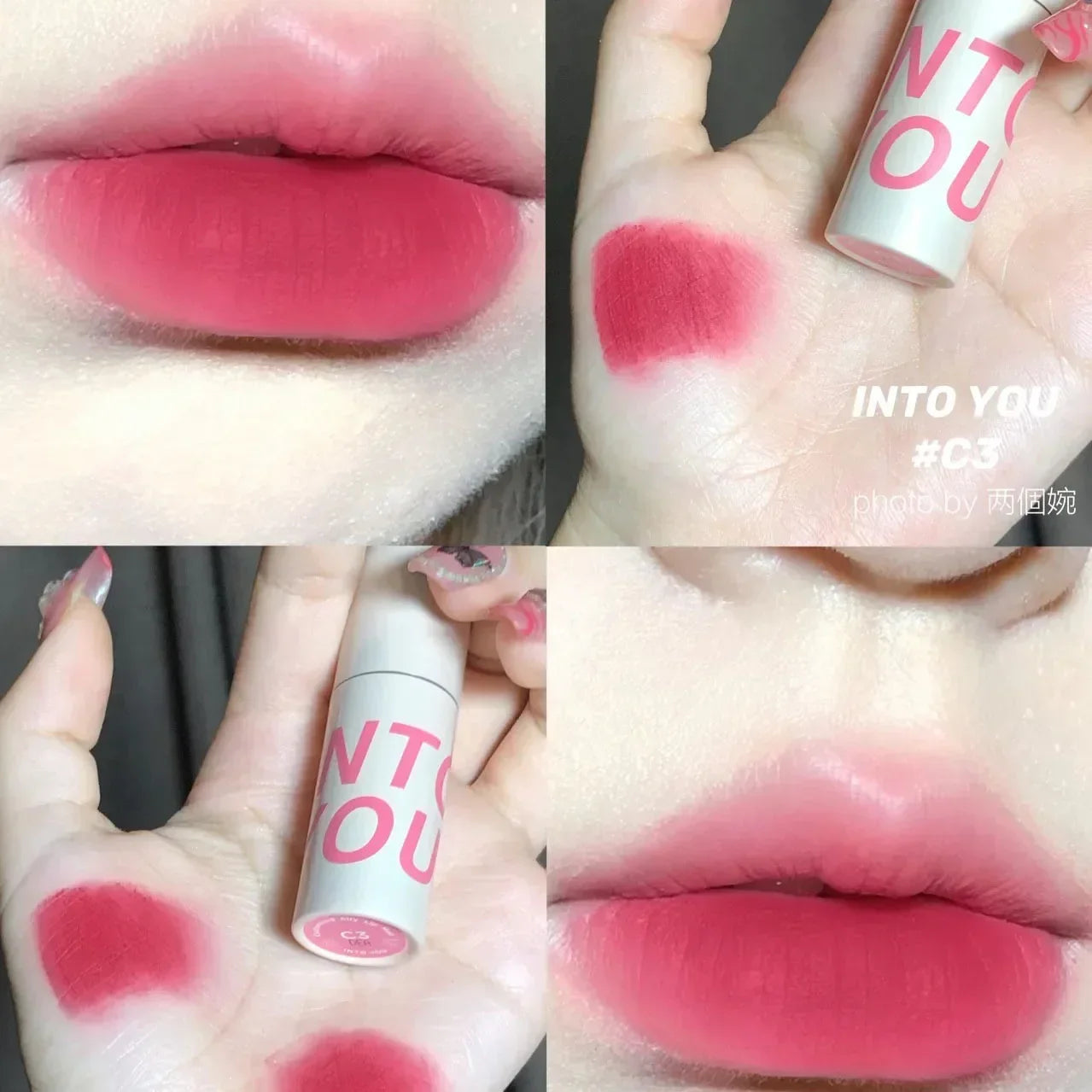 INTO YOU Lip Mud Lip Gloss Velvet Lipstick Lip Glaze Women Makeup Matte Waterproof Long Lasting Red Tint Rare Beauty Cosmetics