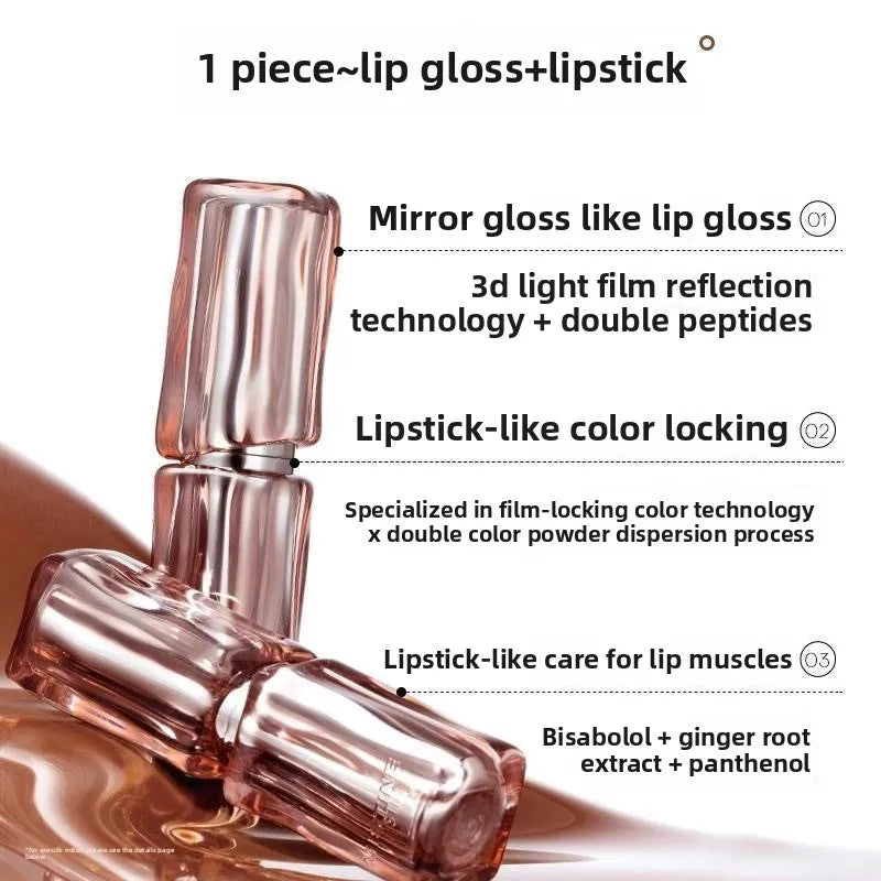 MISTINE Lipstick Matte Surface Nude Color Non Stick Cup Lipstick Jelly Balm Moisturizing Tinted Lip Balm Hydrating Vitamin E