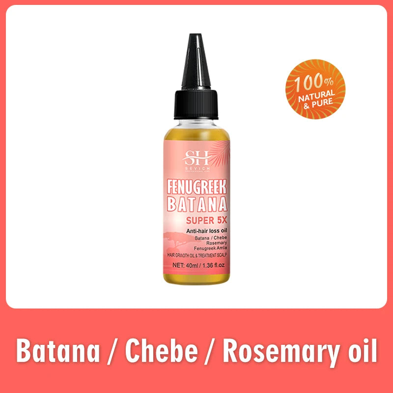 Naturals Anti-Hair Loss Oil Super 5x set African fast hair growth