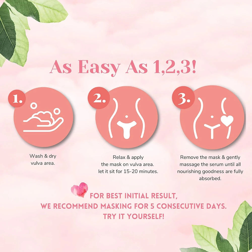 Bikini Area Treatment Vajacial Mask for Soothing and Calm