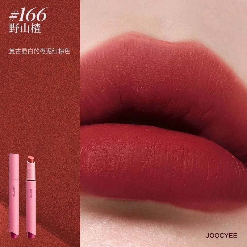 Joocyee Powder Mist Lipstick Pen Lipstick Velvet  Matte Lipstick Long Lasting Waterproof Makeup Lipgloss Sexy Plumper Lip Mud