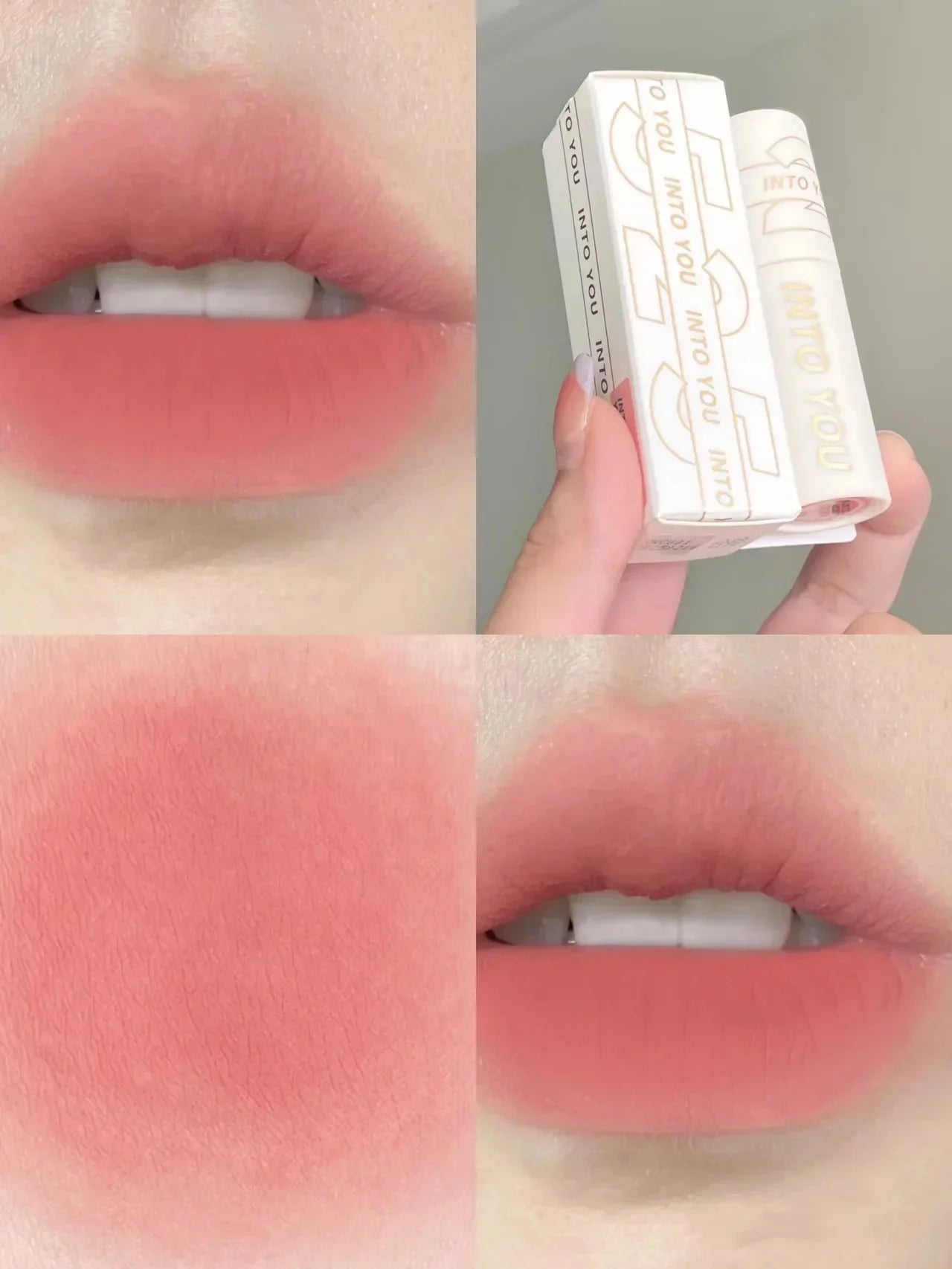 INTO YOU Lip Mud Lip Gloss Velvet Lipstick Lip Glaze Women Makeup Matte Waterproof Long Lasting Red Tint Rare Beauty Cosmetics