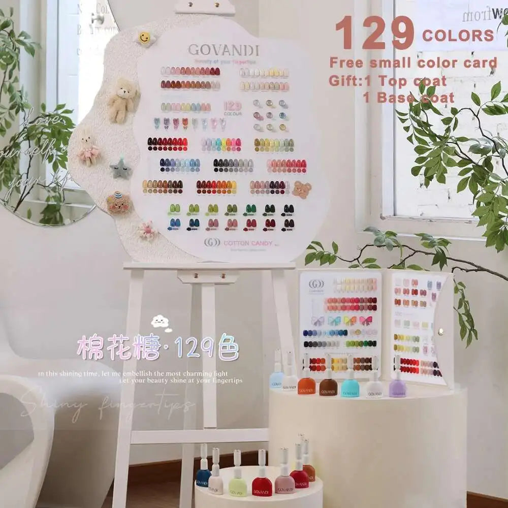 High Quality Korean Gel Polish Set Autumn  Winter Color Gel Kit Nail Salon Wholesale Marnicure Soak Off UV LED Nail Varnish Set