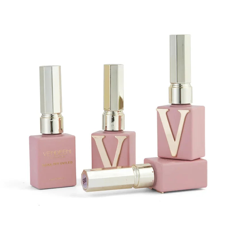 6 Color/Set 15ml Crystal Cat Eye Nail Gel Polish Magnetic UV LED Soak Off Gel Varnish Pink Nail Art Gel Lacquer With Display