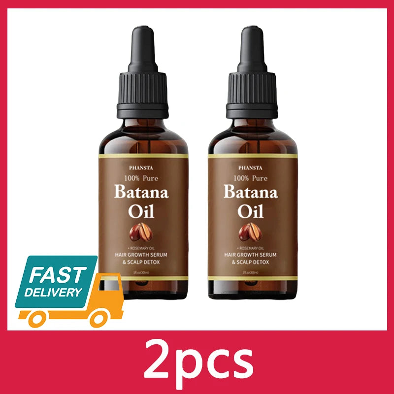 100% Natural Batana Oil Rosemary Hair Growth Oil Fast Hair Growth