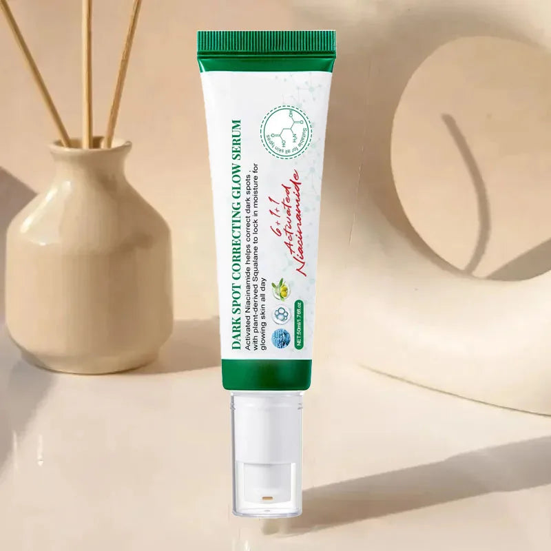 50ml Dark Spot Correcting Glow Serum Effectively Improves Dull Face Moisturizing Whitening Brighten Gently Soothe Serum