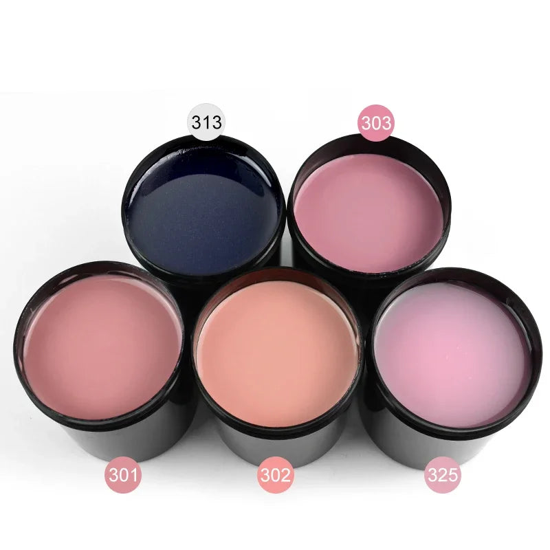 225g Venalisa Camouflage Soak Off UV LED Clear Color Builder Extension Nail Gel Jelly Gel Quick Building Nail Gel Polish