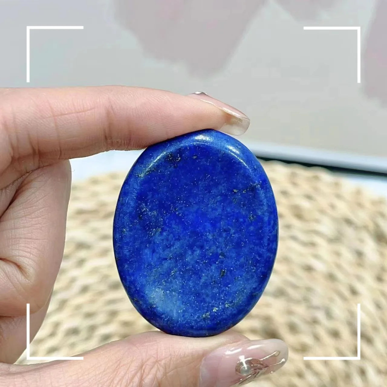 Natural Stone Face Massagers Thumb Forget Worry Stone Decompression Crystal Spiritual Healing Therapy Meditation