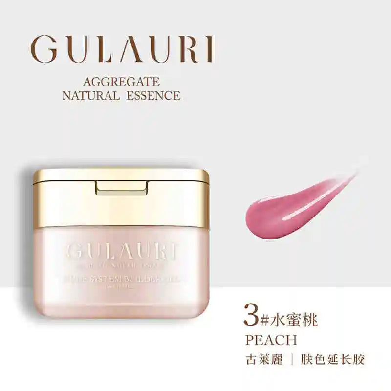 GULAURI 8 colors Transparent color Extension adhesive Nail salon 2024 New Hot sale  Non-toxic UV gel Wholesale