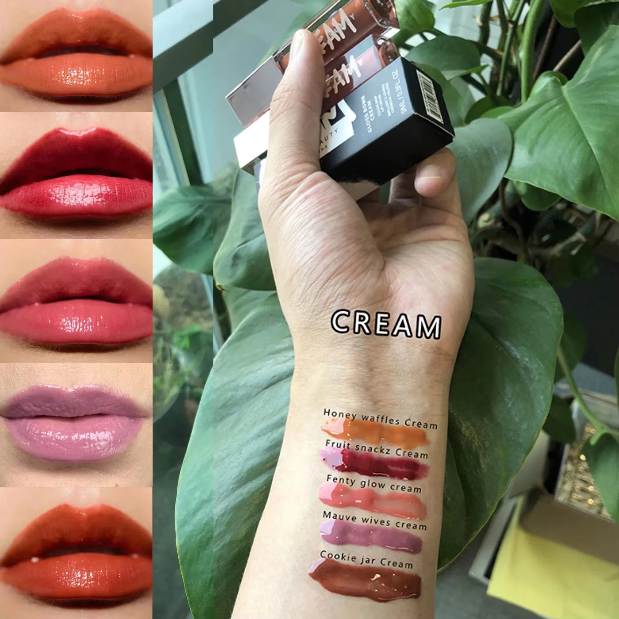 Christmas Makeup Gift Set High-Shine Lip Gloss Bomb Collection