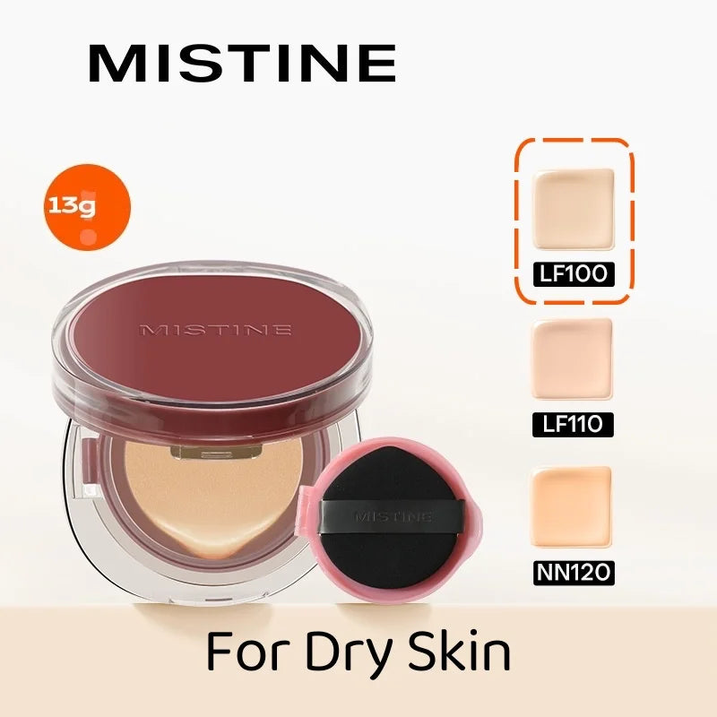 MISTINE Poreless BB CC Cushion Foundation Long lasting waterproof Oil Control Concealer 13g Original Real Makeup Cosmetics