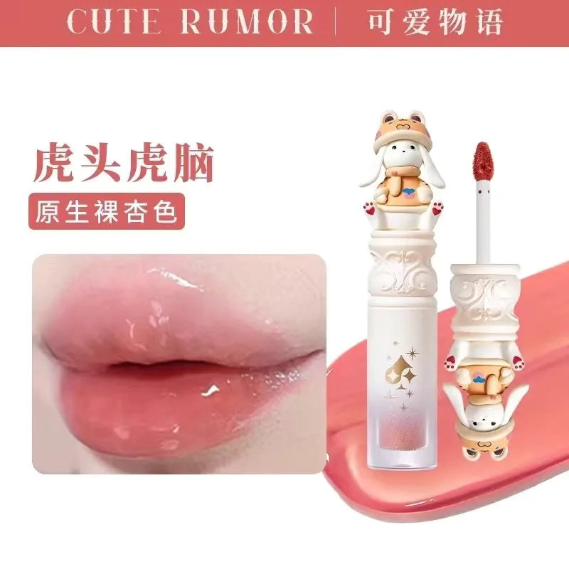CUTE RUMOR Circus Lip Cream Velvet Lip Glaze Waterproof Vitamin Lipstick Matte Moisturizing Lip Mud