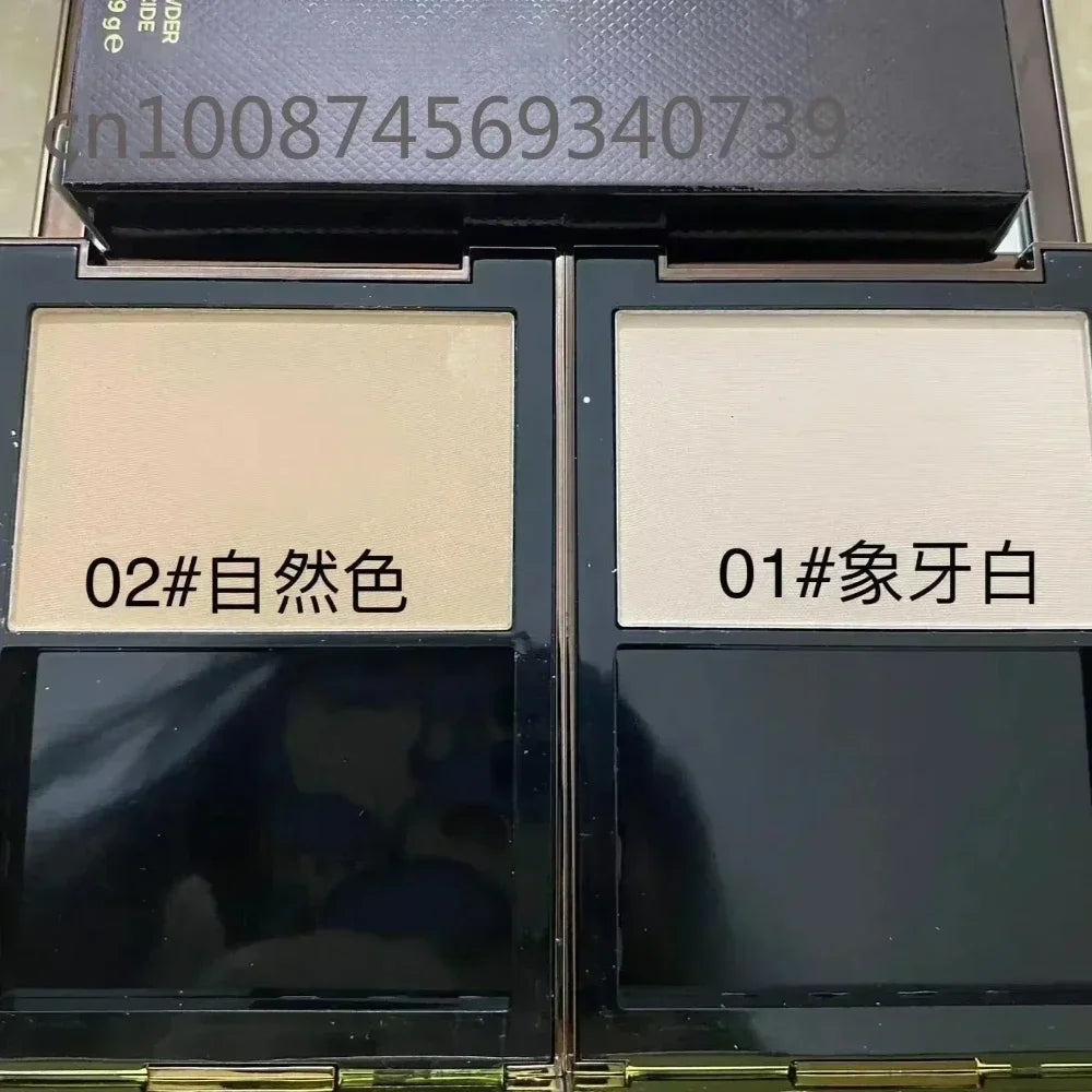 Face Powder Pressed Foundations Natural Oil-control Brighten Concealer Blush Powder Cake Cosmetics 9g