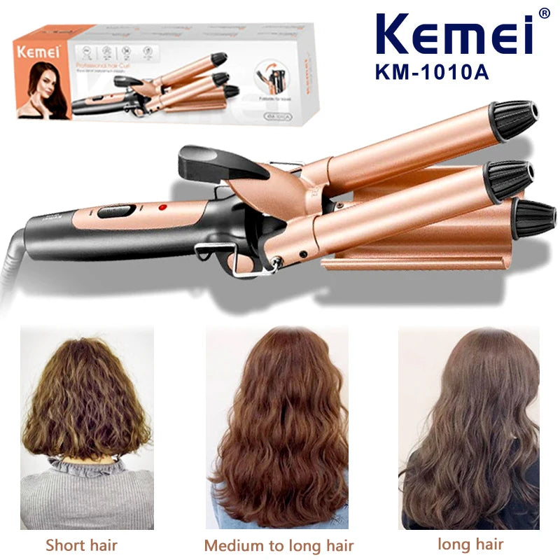 Kemei Professional Hair Curler Electric Curling Hair Curlers