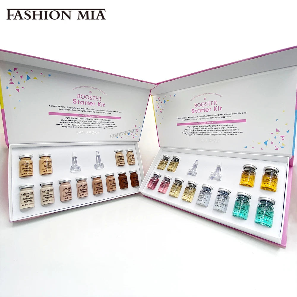 Korea 8ml BB Cream Glow Pigment Starter Kit Long-lasting Foundation Concealer Cream Moisturizing Essence Beauty Skin Care