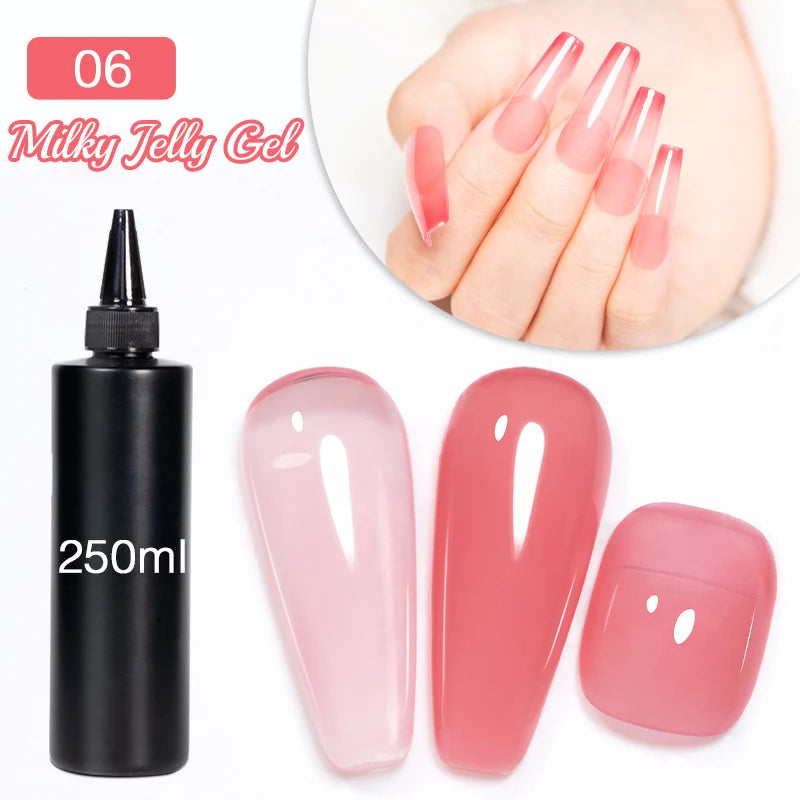BOZLIN 1KG Super Shinny Top Coat UV Base Gel Polish Matte Top Coat Reinforce Gel Long Lasting Shinning Soak Off Nail Art Varnish
