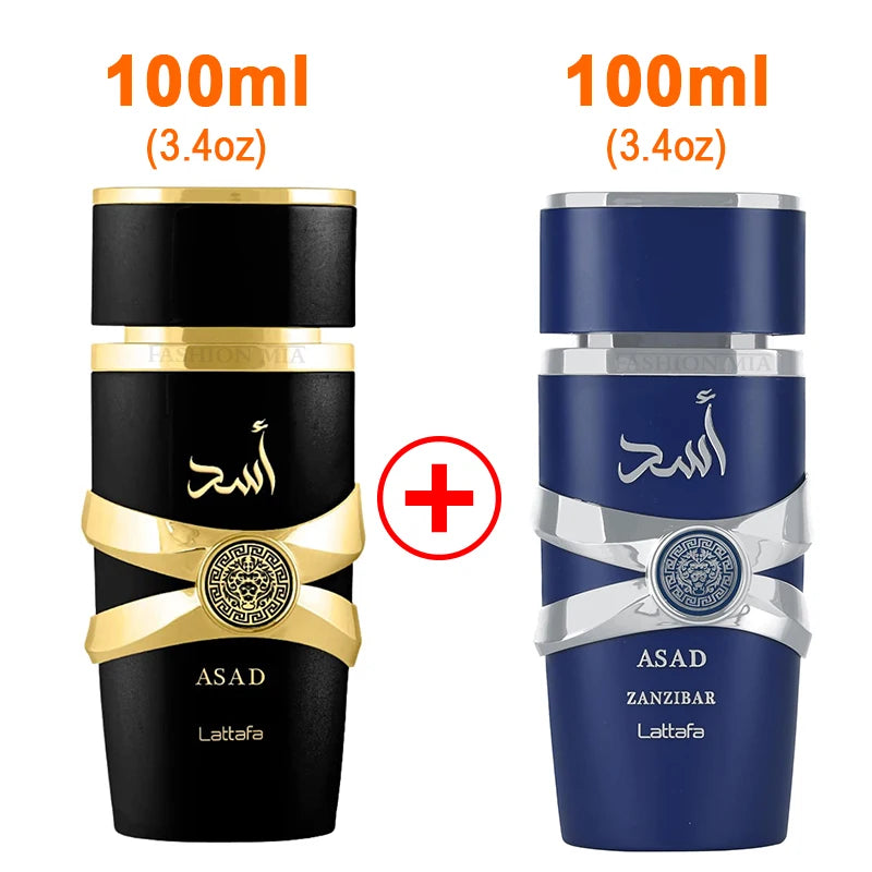 2 Box 3.4oz (100ml) Original Men's Yara Perfume Lasting Fragrance Originals Gift Set Moi Tous Asad Candy Women Arabic perfume