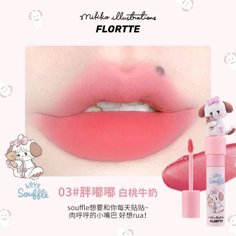 FLORTTE&MIKKO Mirror Lip Glaze Waterproof Translucent Lipstick Korean Makeup Lipgloss Lip Plumper Gloss, Moisturizing Lip Oil