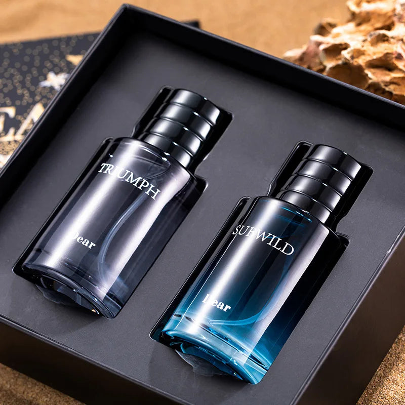 30ml Perfume Set with Long-lasting Light Fragrance, Fresh and Fruity Scent for Men and Women, Ideal for Daily Use and Gifts