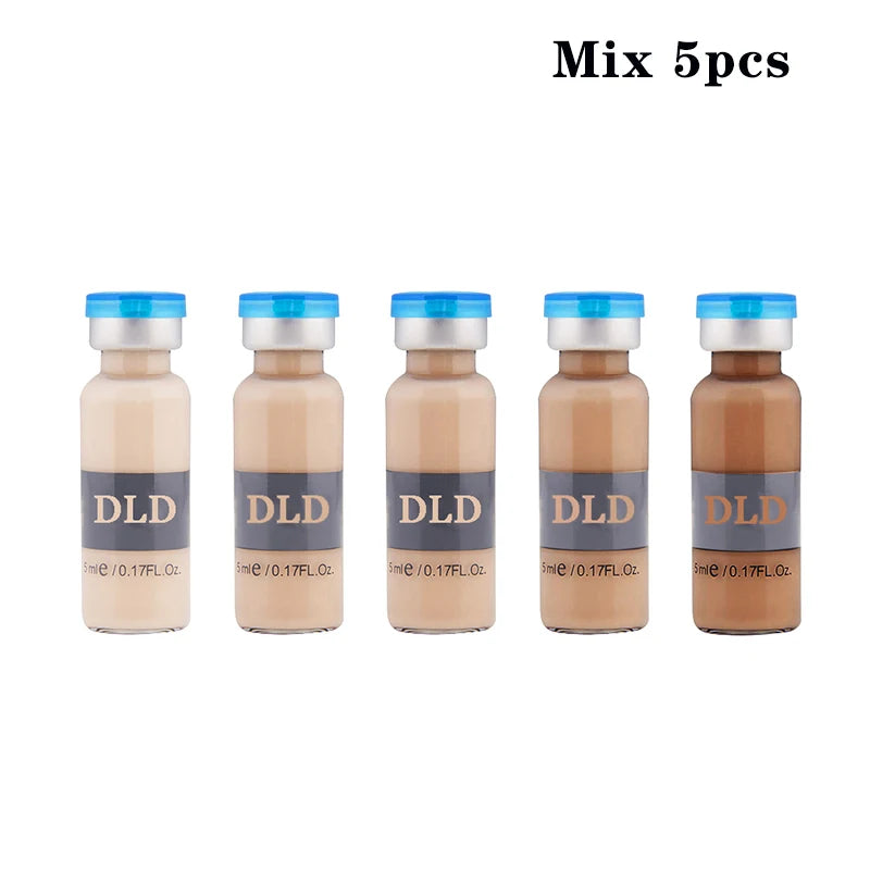 Korea 5ml Glow BB Cream Hyaluronic Acid Ampoule Kit Facial Repair Foundation Cream Moisturizing Rejuvenation Beauty Skin Care