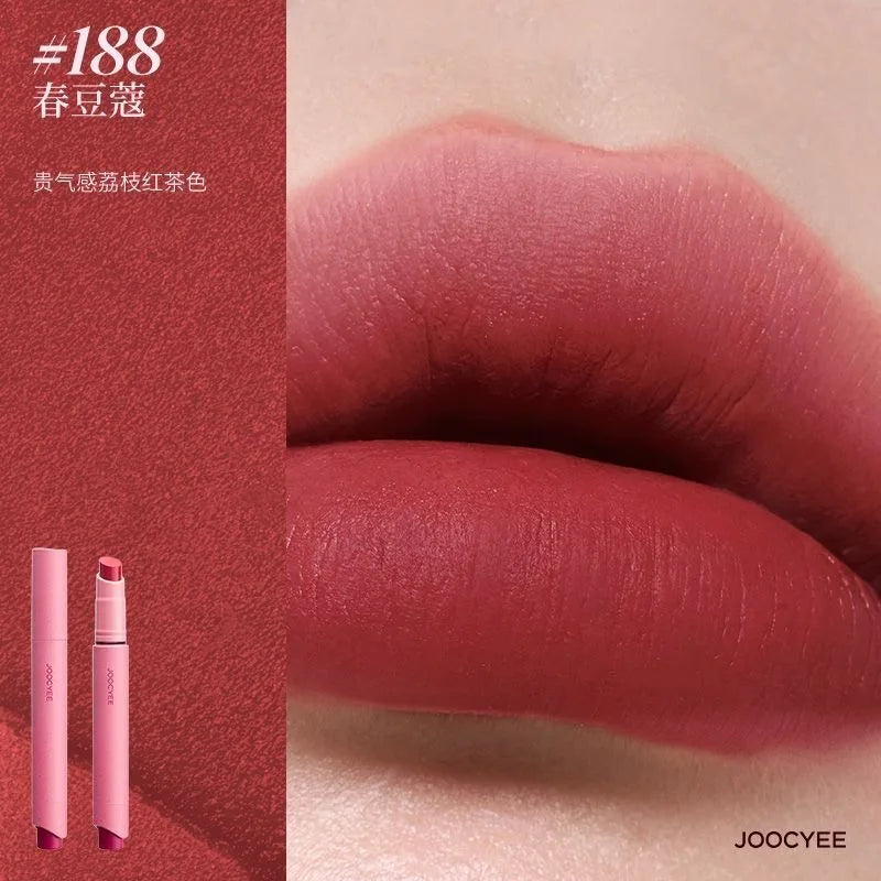 Joocyee Powder Mist Lipstick Pen Lipstick Velvet  Matte Lipstick Long Lasting Waterproof Makeup Lipgloss Sexy Plumper Lip Mud
