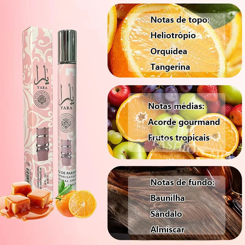 24Pcs 35ml Original Yara Perfume Women's Man Lasting Fragrance Spray Perfume Yara Candy Moi Tous Asad Fragrance