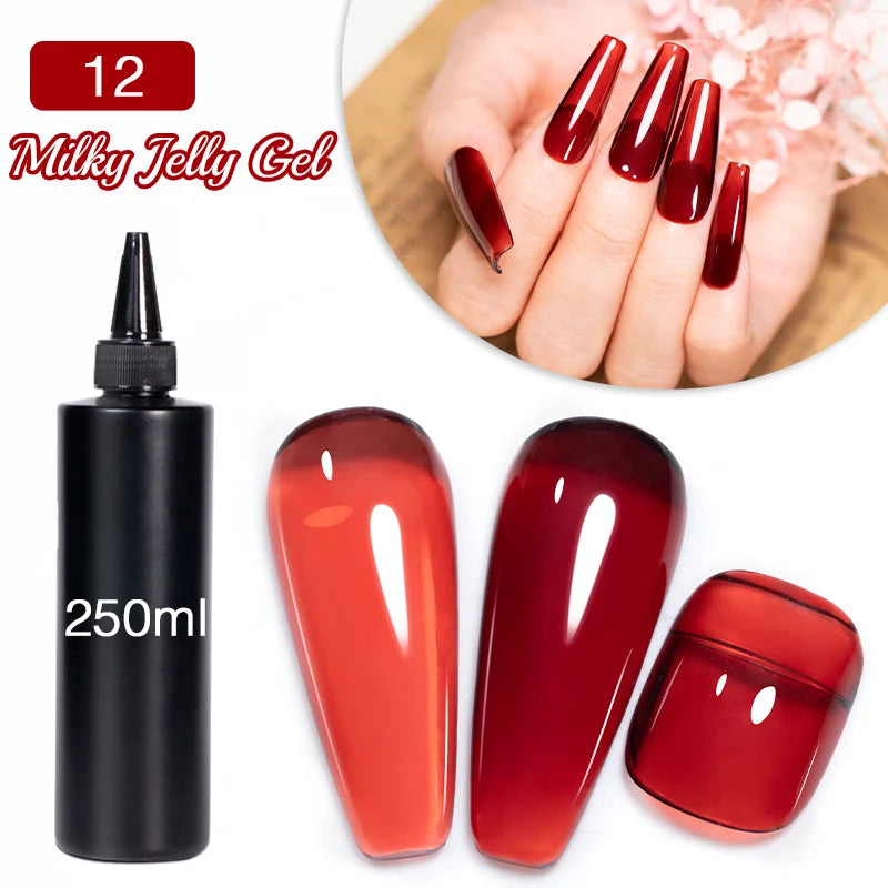 BOZLIN 1KG Super Shinny Top Coat UV Base Gel Polish Matte Top Coat Reinforce Gel Long Lasting Shinning Soak Off Nail Art Varnish