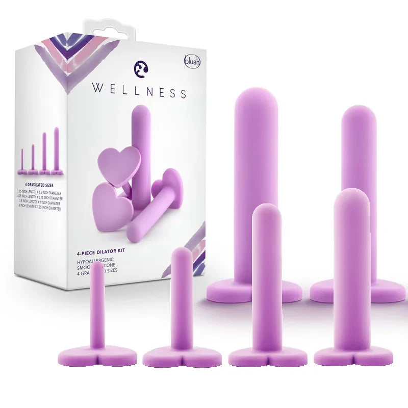New Anal Plug Wellness Dilator Kit for To Stretch The Vaginal Opening and Depth