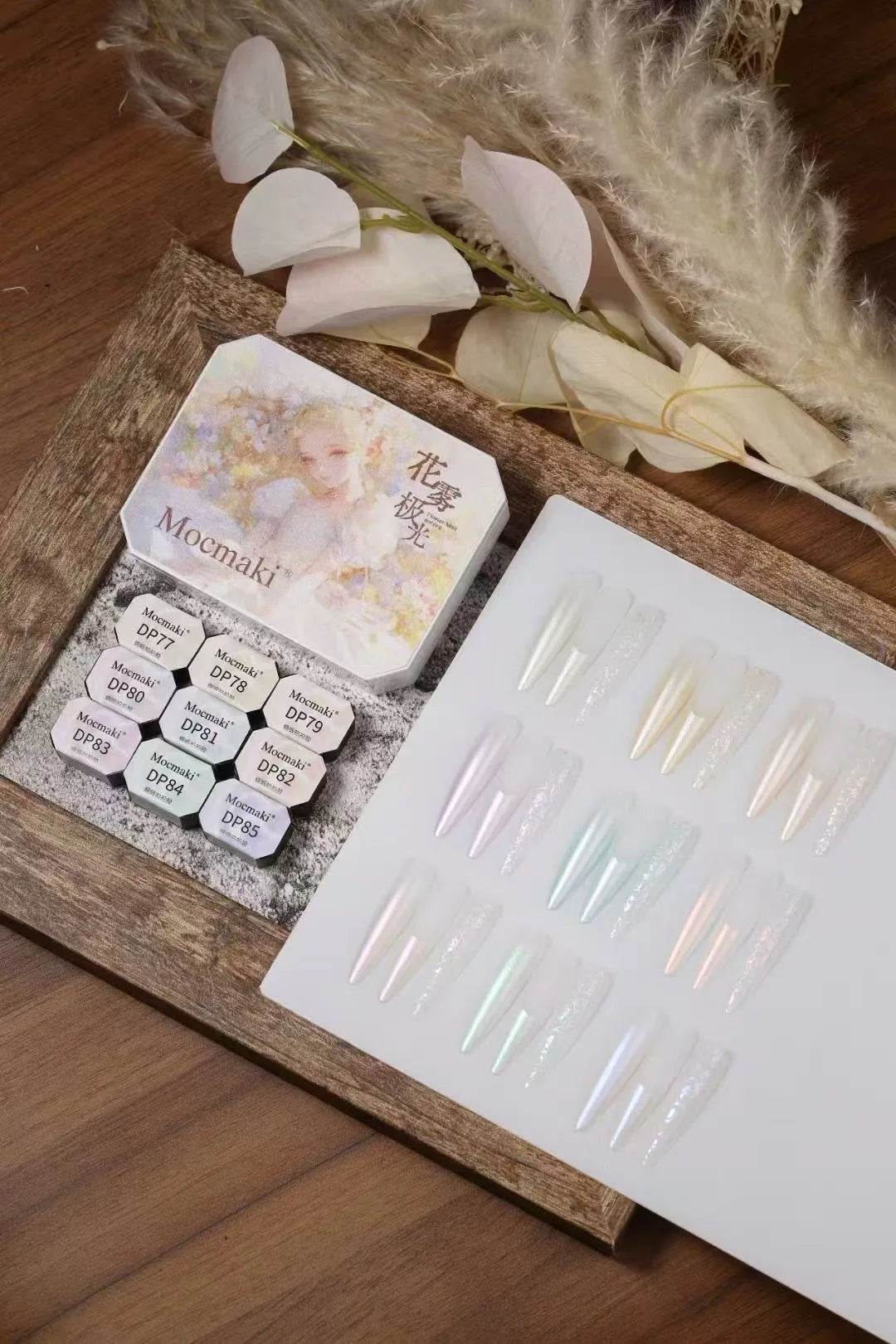 Solid-State Pearlescent Pat Paint Gel Nail Polish Gradient Paintting Glue Semi-permanent Varnish Painting UV Gel Nail Polish