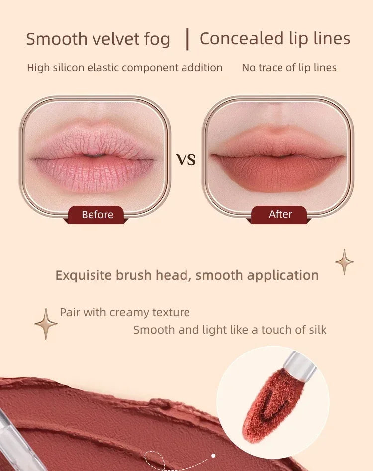 Flower Knows Chocolate Series Cloud Lip Cream Matte Liquid Lipstick