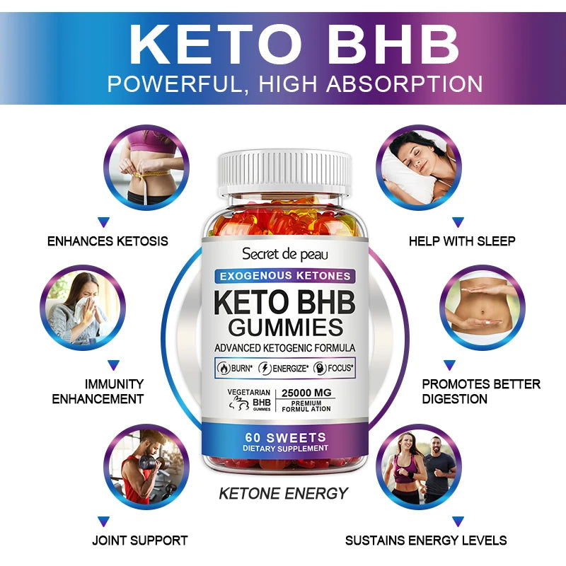 Keto ACV Gummies Advanced Weight Loss - for Women and Men