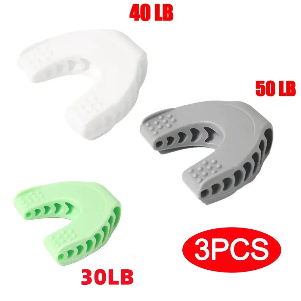 Upgraded Jaw Exerciser and Neck Toning Jawline Massager Face Muscle Massagers Double Chin Reducer Face Slimming Massage Tool Set