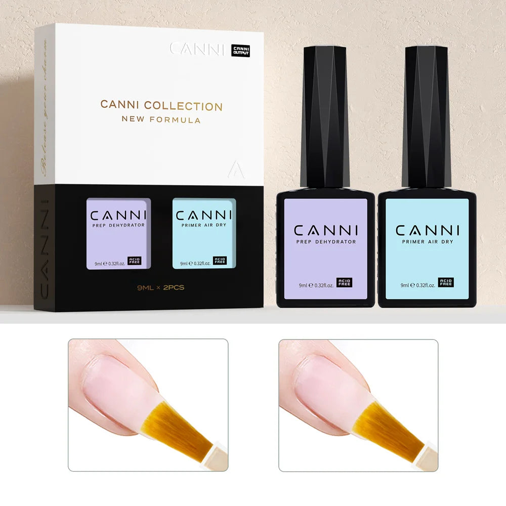 CANNI HEMA FREE Nail Gel Polish Set New Arrival VIP Kit Gorgeous Color Semi Permanent Full Coverage Soak off UVLED Gel Varnish