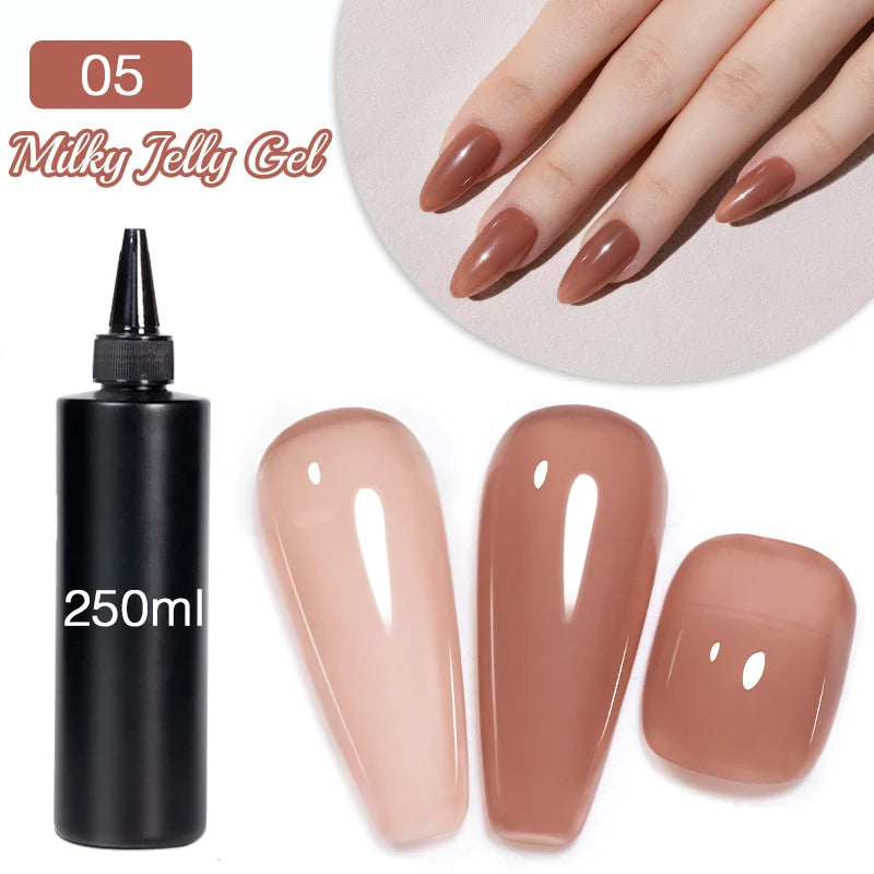 BOZLIN 1KG Super Shinny Top Coat UV Base Gel Polish Matte Top Coat Reinforce Gel Long Lasting Shinning Soak Off Nail Art Varnish