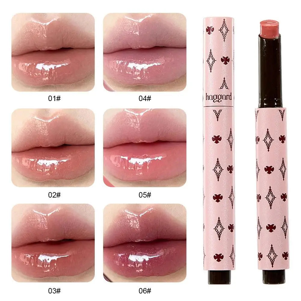 Water Gloss Lip Glaze Lip Gloss Mirror Surface Moisten Lasting For Beginner Make Up Multi-color Option Jelly Lip Gloss Lipstick