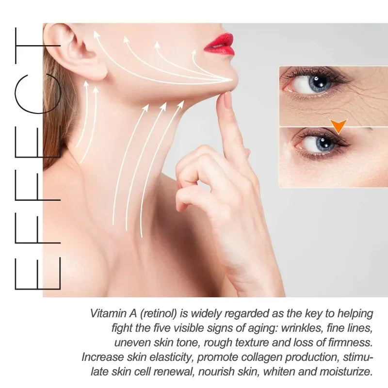 Retinol Moisturizing Cream, Lightening Fine Lines and Dark Circles, Moisturizing, Tightening Pores, Anti-aging Cream Skin Care